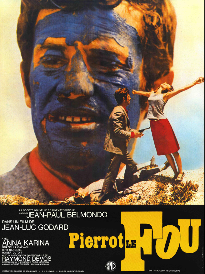 Pierrot le fou (1965) - Jean-Luc Godard (France)