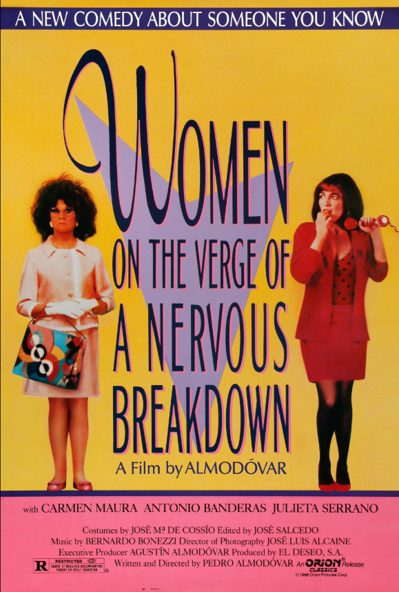Women on the Verge of a Nervous Breakdown (1988) - Pedro Almodóvar (Spain)